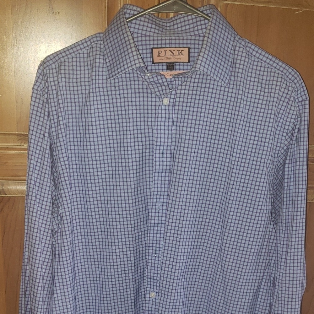 PINK Casual Dress Shirt